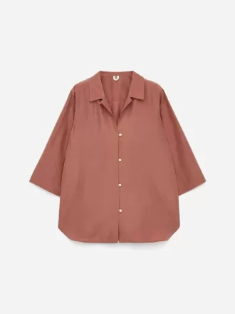 Pyjamasskjorta i siden Pyjamasskjorta i siden