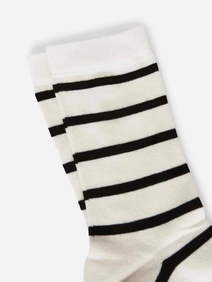 Randiga bomullsstrumpor Randiga bomullsstrumpor