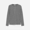 Ribbad Henley Top Ribbad Henley Top