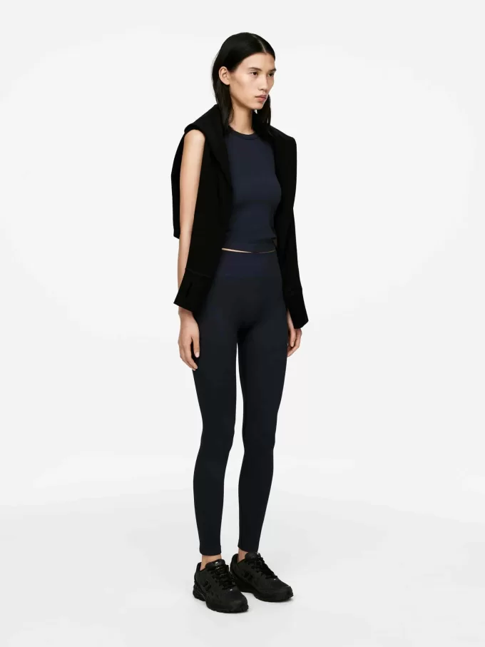 Ribbade sömlösa strumpbyxor Ribbade sömlösa strumpbyxor