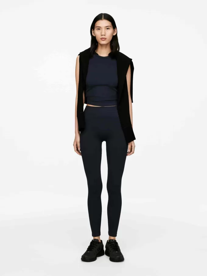 Ribbade sömlösa strumpbyxor Ribbade sömlösa strumpbyxor