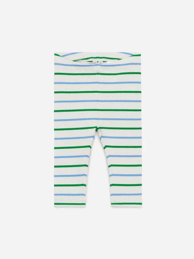 Ribbstickade Leggings