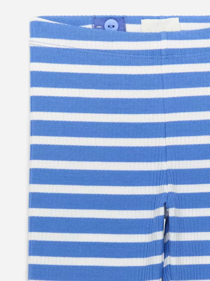 Ribbstickade Leggings