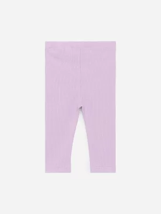 Ribbstickade Leggings