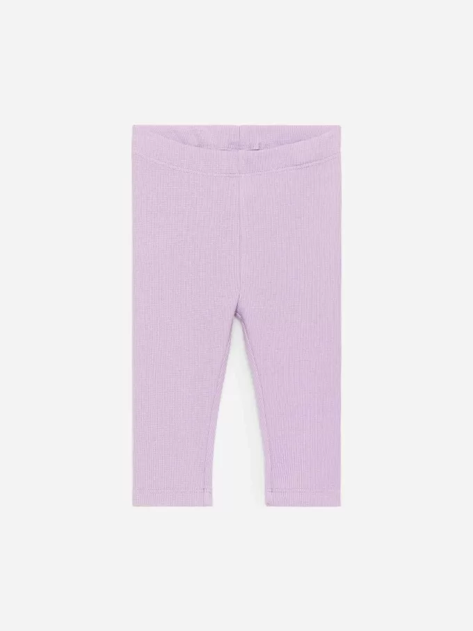 Ribbstickade Leggings