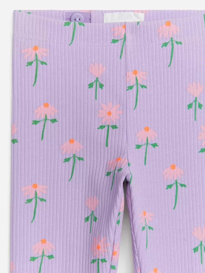 Ribbstickade Leggings