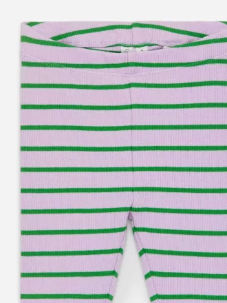 Ribbstickade Leggings