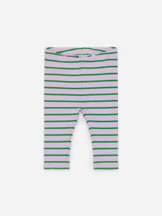 Ribbstickade Leggings