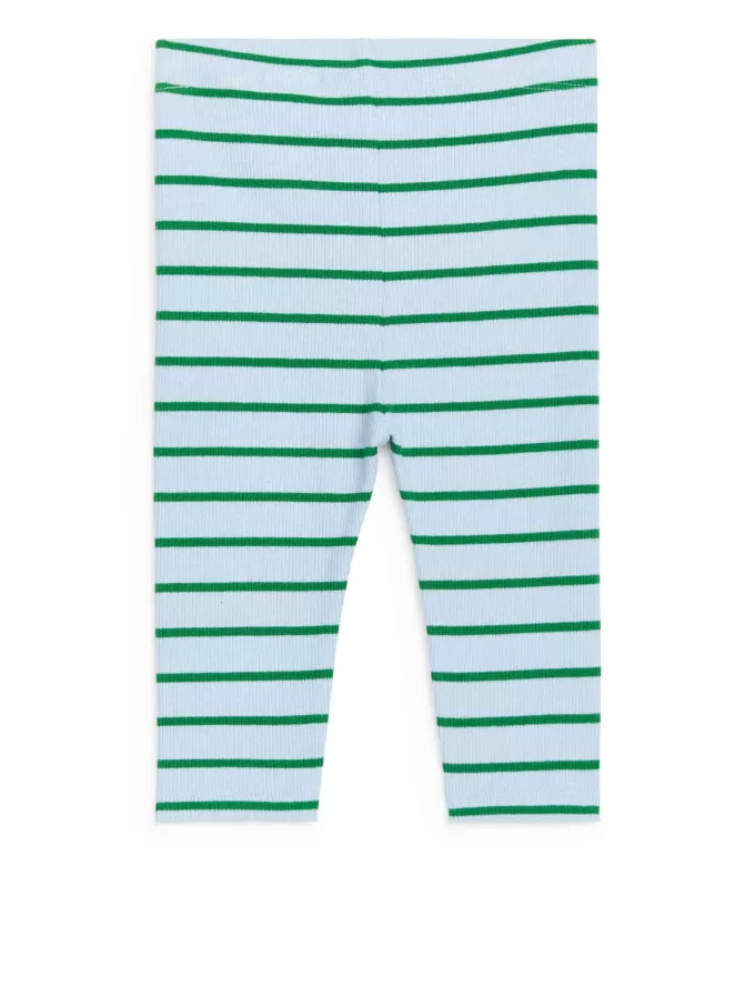 Ribbstickade Leggings