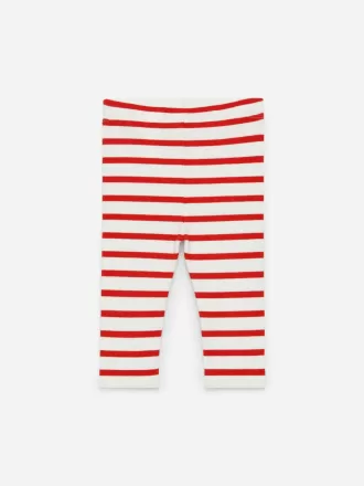 Ribbstickade Leggings