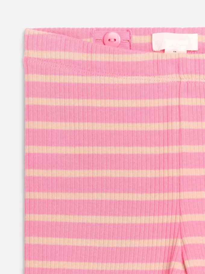 Ribbstickade Leggings