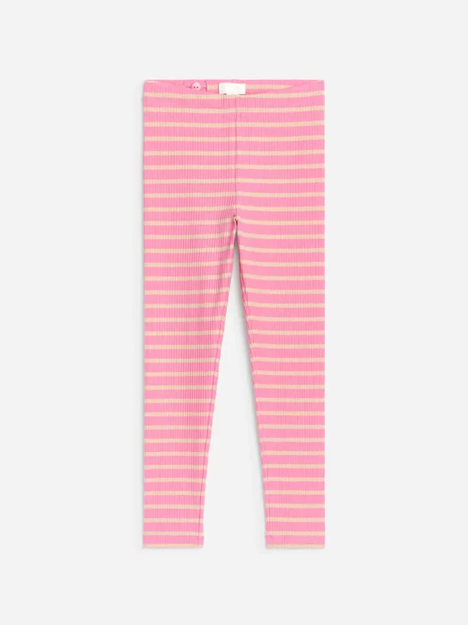 Ribbstickade Leggings