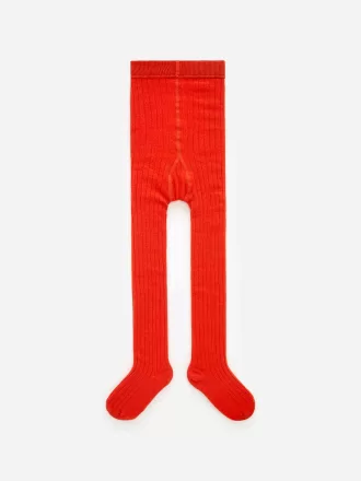 Ribbstickade bomullstights Ribbstickade bomullstights