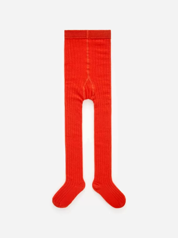 Ribbstickade bomullstights