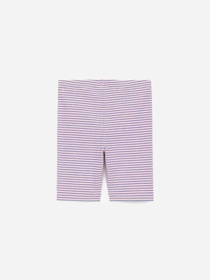 Ribbstickade cykelshorts