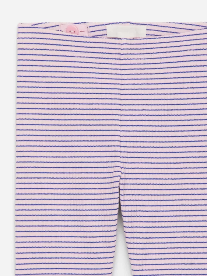 Ribbstickade cykelshorts