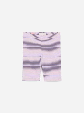 Ribbstickade cykelshorts