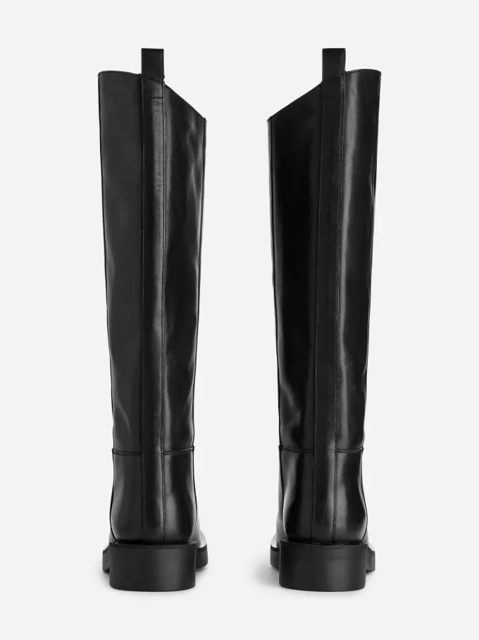 Ridstövlar i läder Ridstövlar i läder