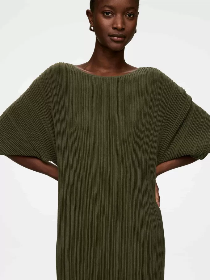 Ripple-Knit Klänning Ripple-Knit Klänning