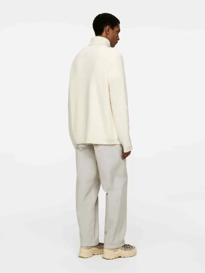 Rullhalsad tröja i kraftig ull Rullhalsad tröja i kraftig ull