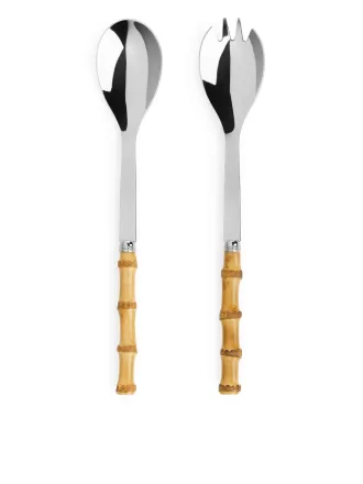 Sabre Paris Bambu Serveringsskedar BeigeSilver 983694001001 330x440 - Sabre Paris Bambu Serveringsskedar