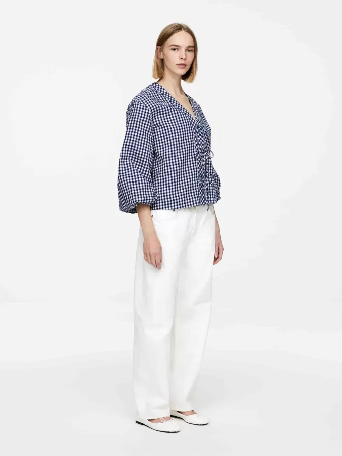 Seersucker blus Seersucker blus