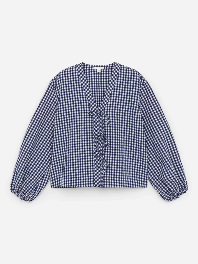 Seersucker blus Seersucker blus