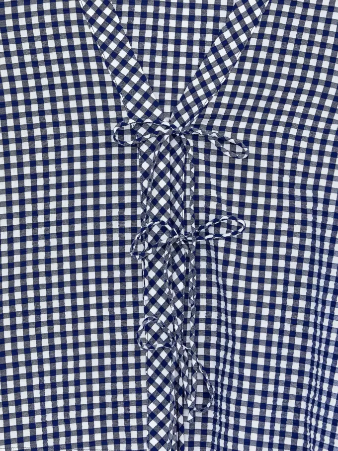 Seersucker blus Seersucker blus