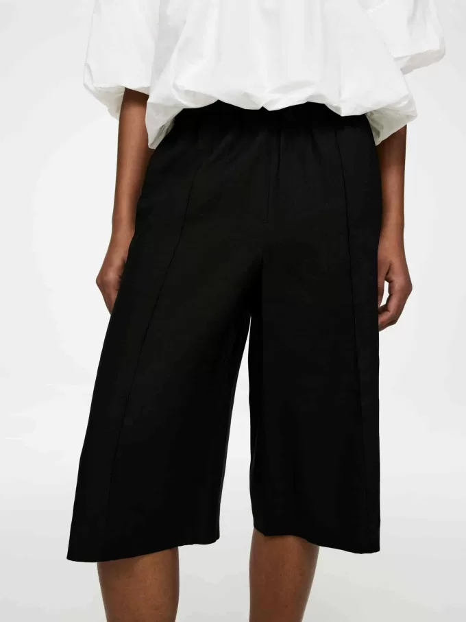 Shorts i linneblandning Shorts i linneblandning