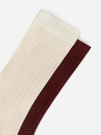 Silk-blend strumpor Set om 2