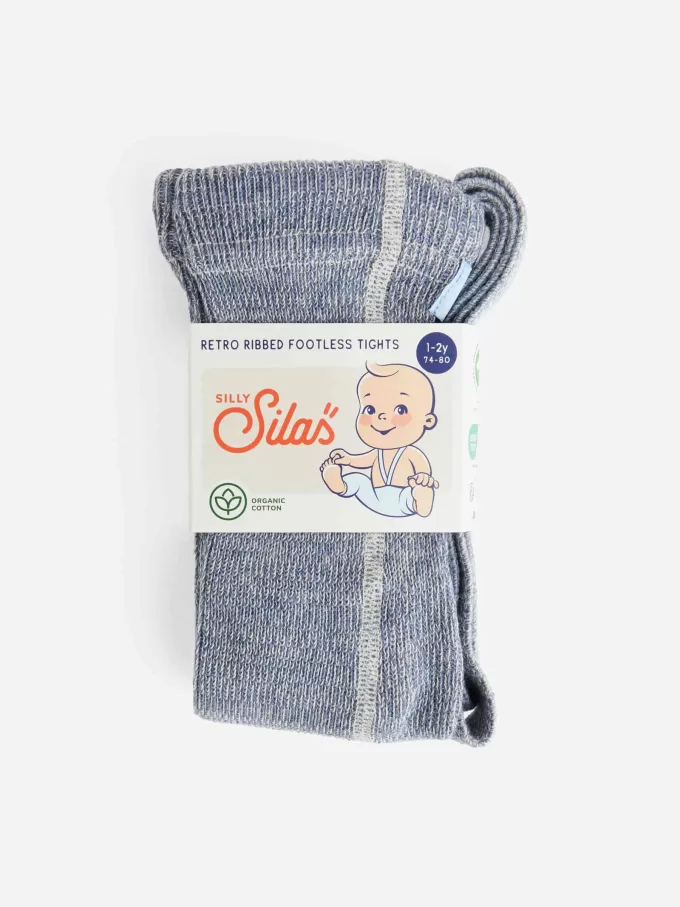 Silly Silas Footless Tights med hängslen Silly Silas Footless Tights med hängslen