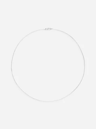 Silverpläterad kedja halsband Silverpläterad kedja halsband