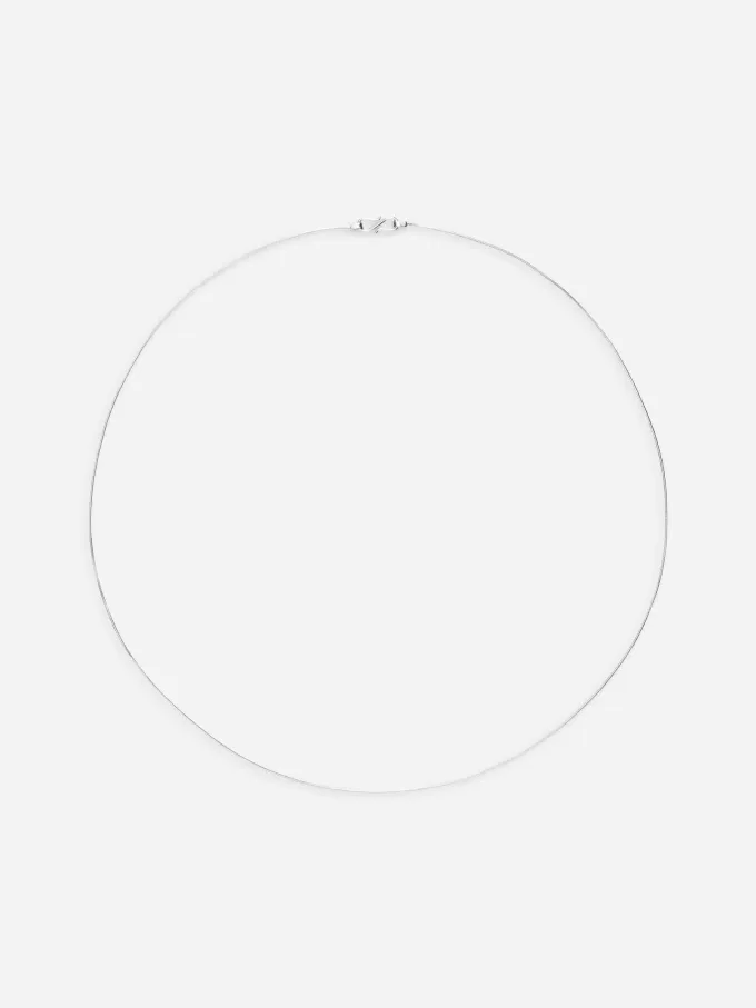 Silverpläterad kedja halsband Silverpläterad kedja halsband