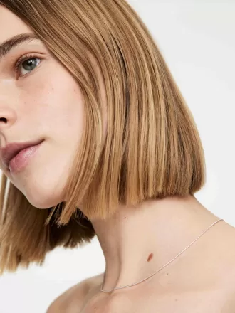 Silverpläterad kedja halsband Silverpläterad kedja halsband