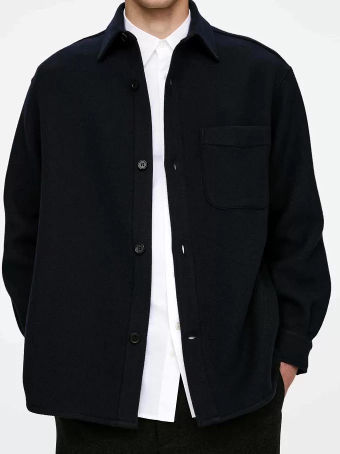 Skjorta i ullblandning Skjorta i ullblandning