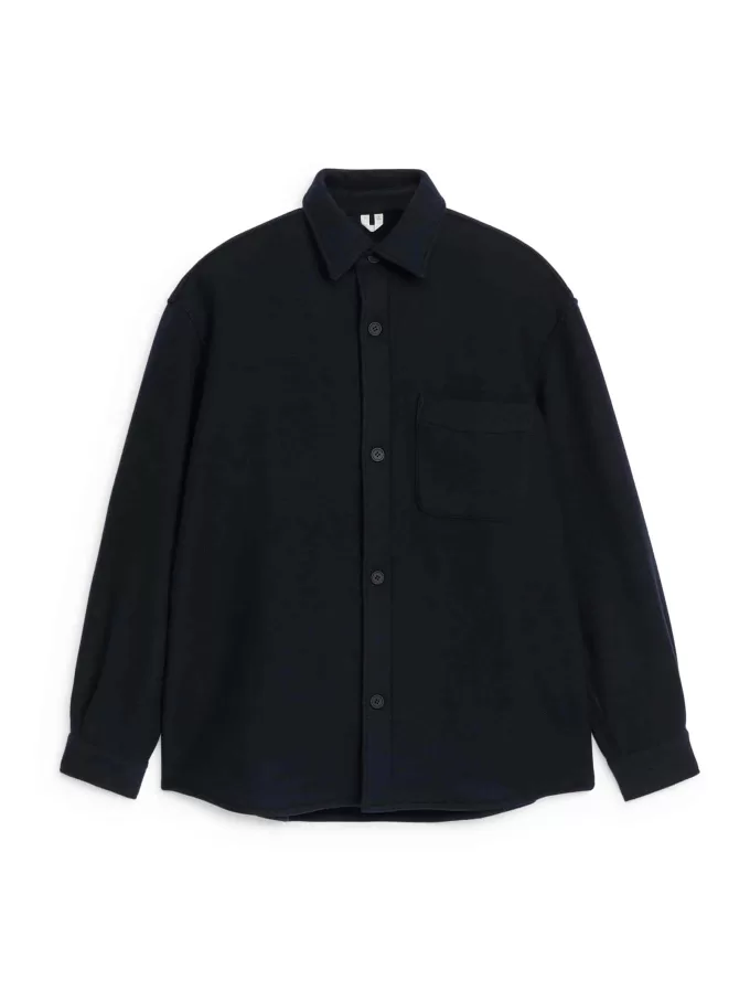 Skjorta i ullblandning Skjorta i ullblandning