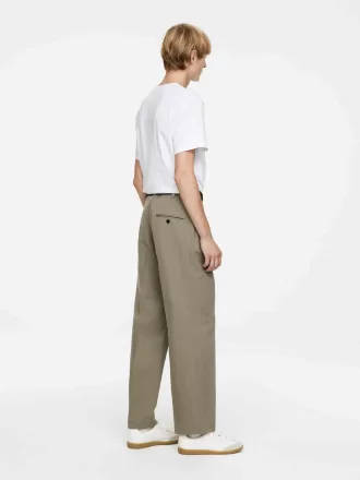 Skräddarsydda byxor med bred passform