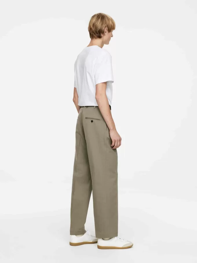 Skräddarsydda byxor med bred passform Skräddarsydda byxor med bred passform