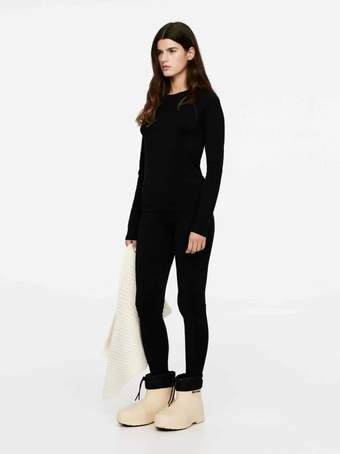 Sömlös topp i ullblandning Sömlös topp i ullblandning