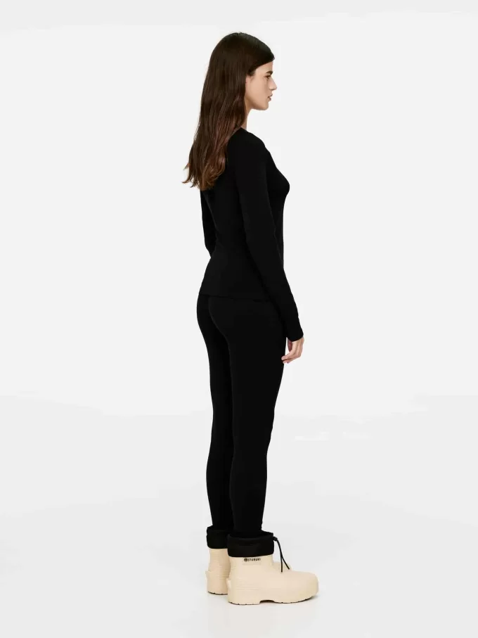 Sömlös topp i ullblandning Sömlös topp i ullblandning