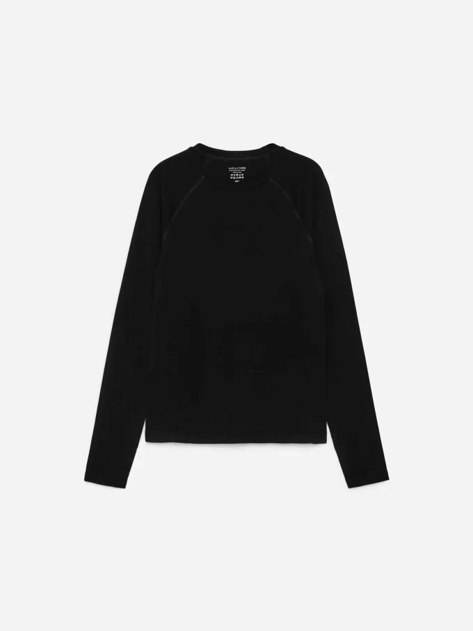 Sömlös topp i ullblandning Sömlös topp i ullblandning