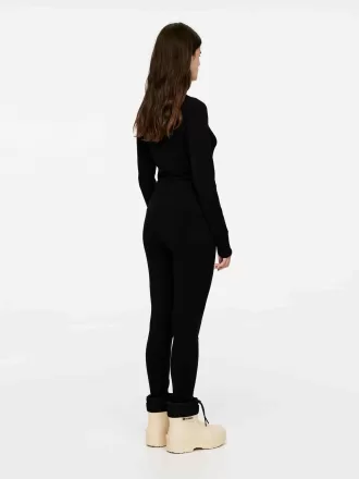 Sömlösa ullblandningstights