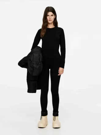 Sömlösa ullblandningstights