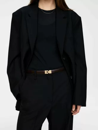 Spänne läderbälte