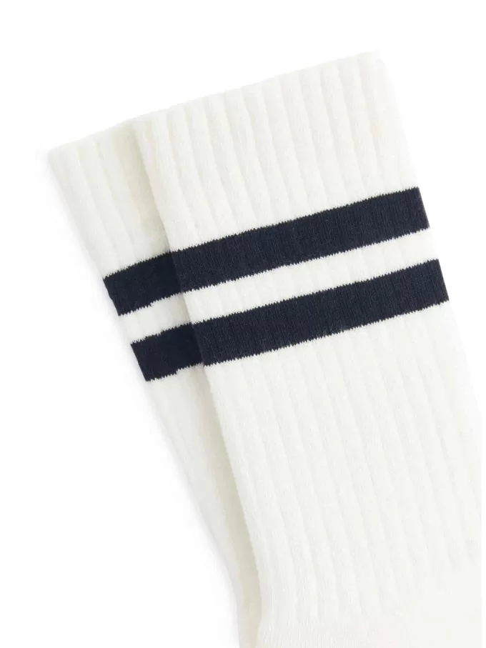 Sportiga bomullsstrumpor Sportiga bomullsstrumpor