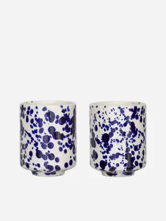 Stengodskoppar set med 2 st