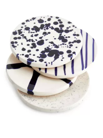 Stengodsunderlägg set om 4