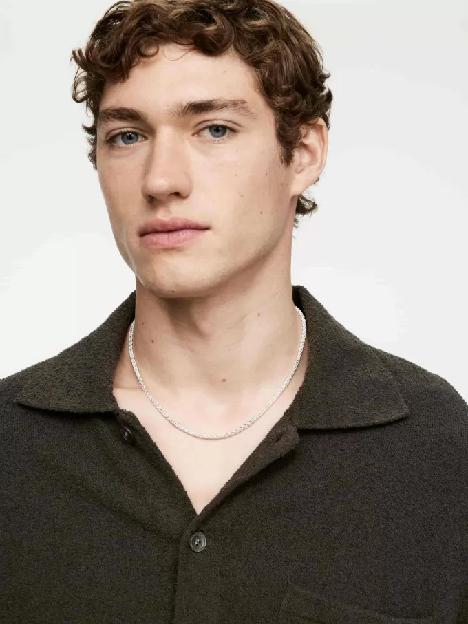 Sterling Silver Wheat Chain Halsband Sterling Silver Wheat Chain Halsband