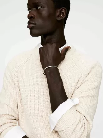 Sterling silver manschettarmband