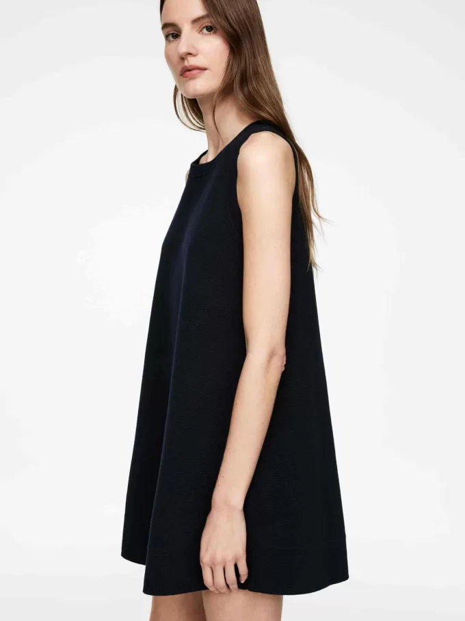 Stickad A-line klänning Stickad A-line klänning